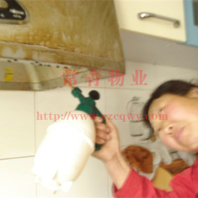 煙機(jī)清洗中